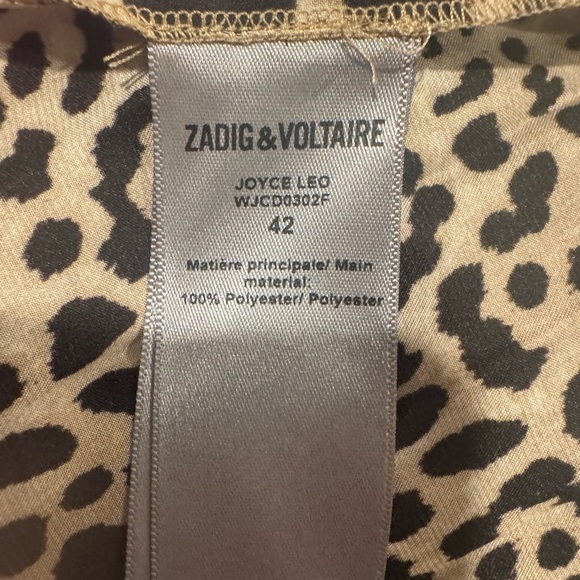 Zadig & Voltaire Brown Black Maxi A-Line Skirt - Picture 6 of 6